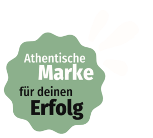 Badge-Button mit Text: Authentische Marke für deinen Erfolg